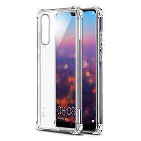 Lux-Case IMAK P20 Pro mobilskal TPU material hudkänsla samt explosionssäkert skärmskydd Transparent Genomskinlig