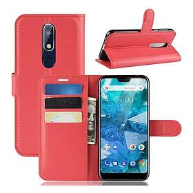 Lux-Case Classic 7,1 flip fodral Röd