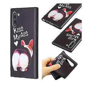 Lux-Case Imagine Galax Note 10 skal Kiss My Ass Svart