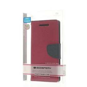 Lux-Case Mercury (Het Rosa / Mörk Sininen) One Mini 2 Flip-Fodral