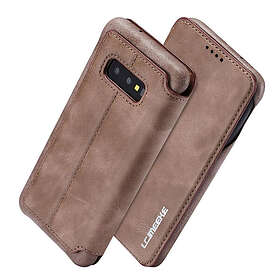 Lux-Case LC.IMEEKE Galaxy S10e retro case Coffee Brun