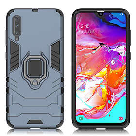 Lux-Case Ring Guard Galaxy A70 skal Blå