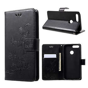 Étui Flip Bookstyle Pour Huawei P Smart / Enjoy 7S - Noir, Protection Complète Et Style Pratique