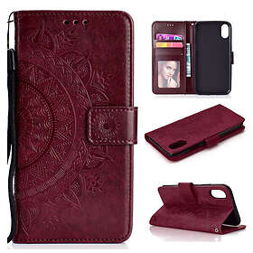 Lux-Case IPhone 9 mobilfodral syntetläder silikon stående plånbok drömfångarmöns