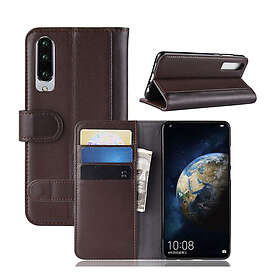 Lux-Case P30 äkta split läderfodral Brun