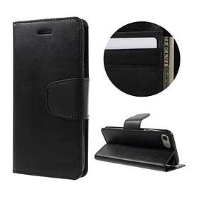 Lux-Case Galaxy J3 Pro Case with Card Holder (Black) Svart