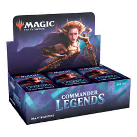 Magic the Gathering Commander Legends Draft Booster Display