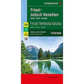 Friaul-Julisch Venetien, Straßen- und Freizeitkarte 1:150.000, freytag & berndt: