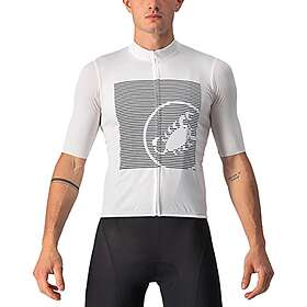 Castelli Herr Bagarre Jersey T-shirt, elfenben/savile blå, 3XL