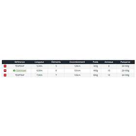 Daiwa Team Strong Float Telescopic Surfcasting Rod Silver 6,00 m / 20-100g