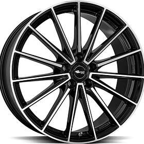 Brock B43 Black Full Polish 8.0x20 5/108.00 ET50 B63.4