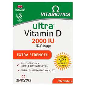 Vitabiotics Ultra Vitamin D3 2000IU 96 Tabletter