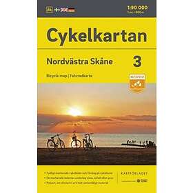 Cykelkartan Blad 3 Nordvästra Skåne 2023-2025