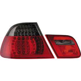 AutoStyle Styling Bakljus 3serie E46 Coupe 19992003 Rd Smoke DL BMR27S