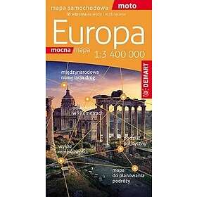 Europa mapa samochodowa 1:3400 000