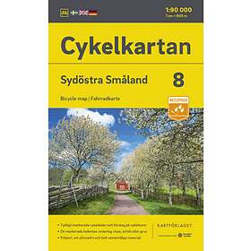 Cykelkartan Blad 8 Sydöstra Småland 2023-2025