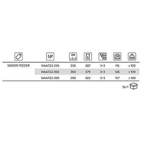 Mikado Sasori Feeder Carpfishing Rod Svart 3,60 m / 30-100g