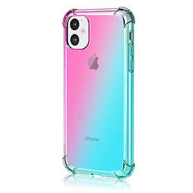 Gradient mobilskal till iPhone 12 Pro Max Vaaleanpunainen/Blå