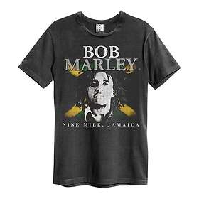 Bob Marley: Nine Miles Amplified Vintage Charcoal Large T-Shirt