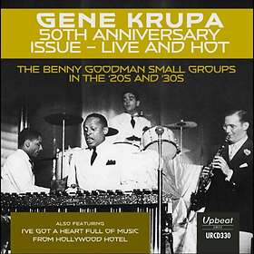 Krupa Gene: 50th Anniversary Issue/Live And Hot CD