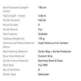 Shimano Speedmaster Ex Telescopic Surfcasting Rod Svart 4,30 m / 150g