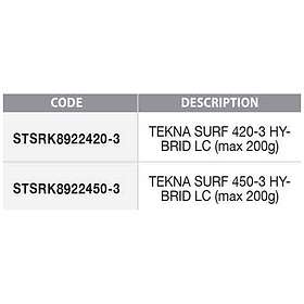 Sunset Tekna Hybrid Lc Surfcasting Rod Silver 4,50 m / 200g