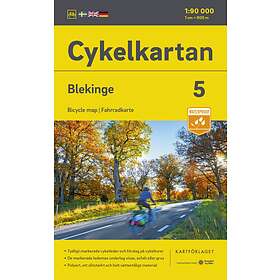 Cykelkartan Blad 5 Blekinge 2023-2025