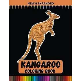 Kangaroo Coloring Book: 30 Mandala Style Unique Kangaroo Coloring Pages for Adul