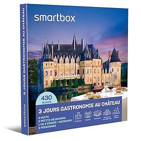 Smartbox Presentask 3 dagars gastronomi, slott och vackra herrgårdar presentidé två nätter med middag och dryck för 2