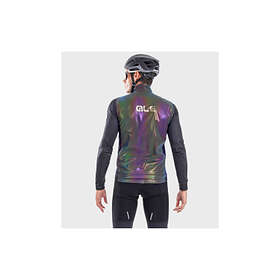 Alé Cycling Guscio Irdescent Reflective Vest Grå L Man