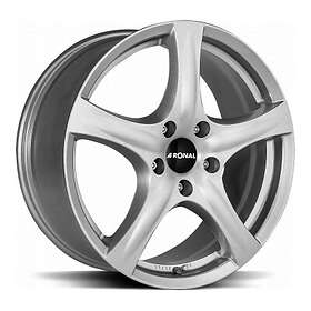 Ronal R42 CRYSTAL SILVER 7.0x17 4/108.00 ET35 B76.0