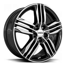 Ronal R57 BLACK FRONT CUT 7.5x18 5/114.30 ET40 B82.0