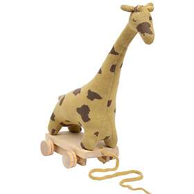 Smallstuff Dragleksak Giraff Mustard/Mullvad One Size Dragleksak