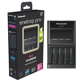 Panasonic Chargeur de batterie Eneloop Pro BQ-CC65E