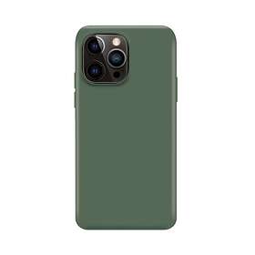 Xqisit Apple iPhone 14 Pro Max Skal Silicone Case Grön