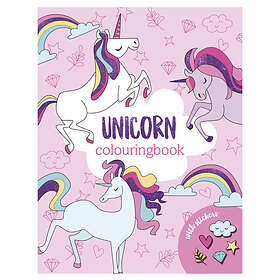 Unicorn Malebog w.stickers