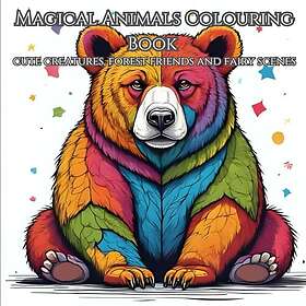 Animals COLORING BOOK FOR KIDS (AGE 4-8): Magical Fun Animal Coloring book