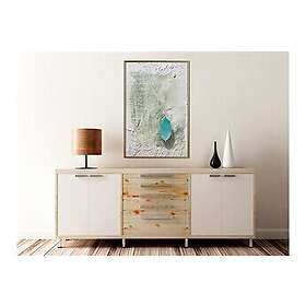 Leaf Inramad Poster / Tavla Floating I