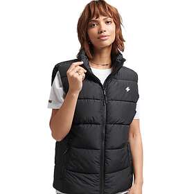 Superdry Sports Puffer Oversized Vest (Dam)