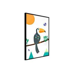 Toucan Inramad Poster / Tavla Fairy-Tale