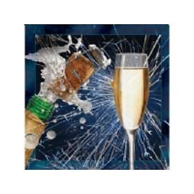 Worth Keeping 3D Postcard Champagne