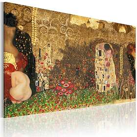 Gustav Canvastavla Klimt inspiration (90 x 60 cm)