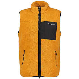 Knowledge Cotton Teddy Fleece Vest M Desert Sun (Storlek M)