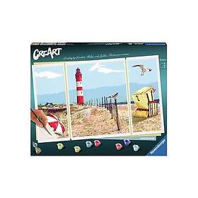 Ravensburger Malen nach Zahlen 20277 – Beside the Seaside – ab 14 Jahren