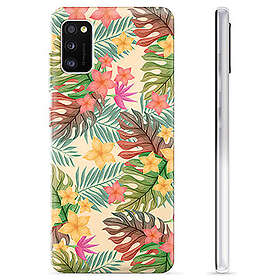 MTP Products Galaxy A41 TPU-Skal Rosa Blommor