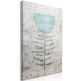 Vertical Tavla Blue Lily (1 Part)