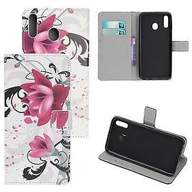 MTP Products Style Series Galaxy A20e Plånboksfodral Lotusblomma