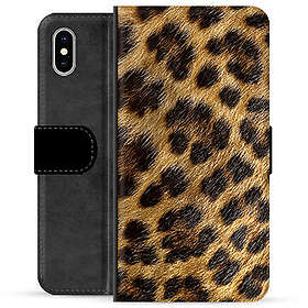 MTP Products iPhone X / XS Plånboksfodral Leopard