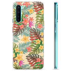 OnePlus MTP Products Nord TPU-Skal Rosa Blommor