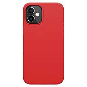 Nillkin Flex Pure iPhone 12 mini Liquid Silikonskal Röd